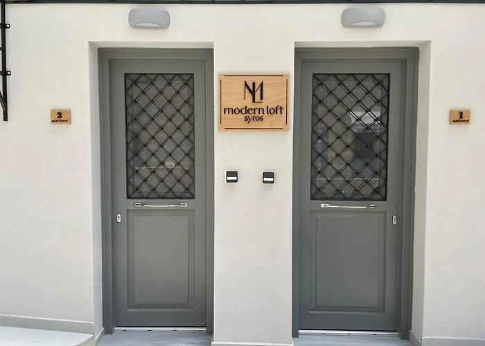 Modern Loft Syros * Ερμούπολη